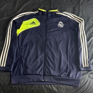 Real Madrid 2012-13 RARE 110th anniversary warmup and presentation Adidas Jacket